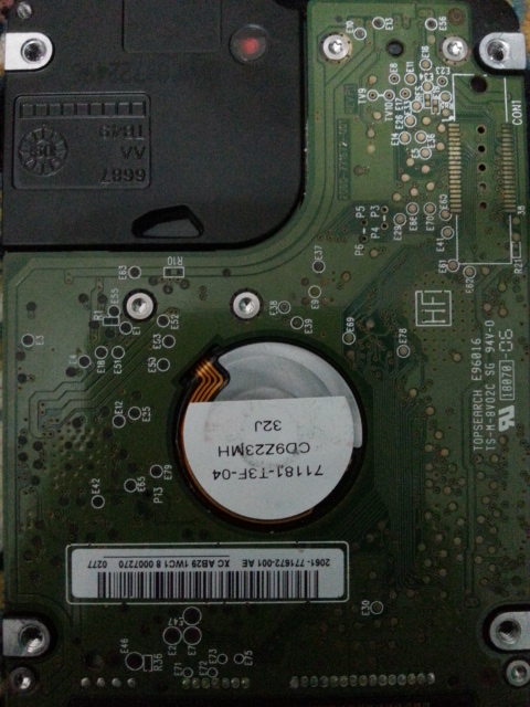 WD3200BEVT 00A23T0